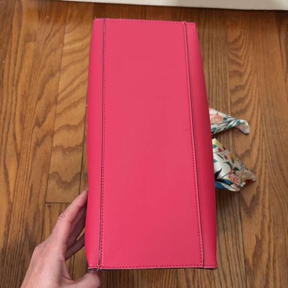 Nanette Lepore Niccola Dome Satchel Convertible Satchel Pink - Picture 5 of 14